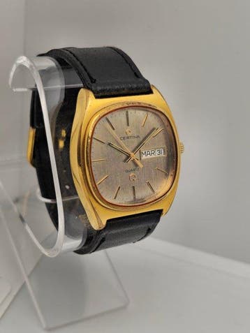 Certina - Chameleon Patina Dial” -Day date - Sans prix de, Handtassen en Accessoires, Nieuw