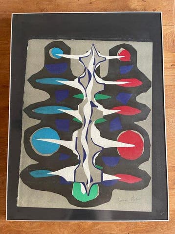 Etienne Martin (1913-1995) - Composition abstraite, Antiek en Kunst