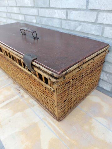 Panier (2) - Bois, roseau - Duivenmanden