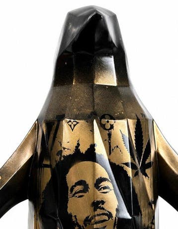 Daluxe Art - 1999 • Bob Marley Penguin XL
