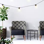 Metalen salontafel | Tuintafel | Ronde bijzettafel Ø50 cm, Huis en Inrichting, 50 tot 75 cm, Verzenden, Rond, Nieuw