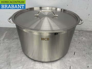 HCB RVS Soeppan Kookpan Pan Inductie 50 x 30 cm 58 liter, Ophalen of Verzenden