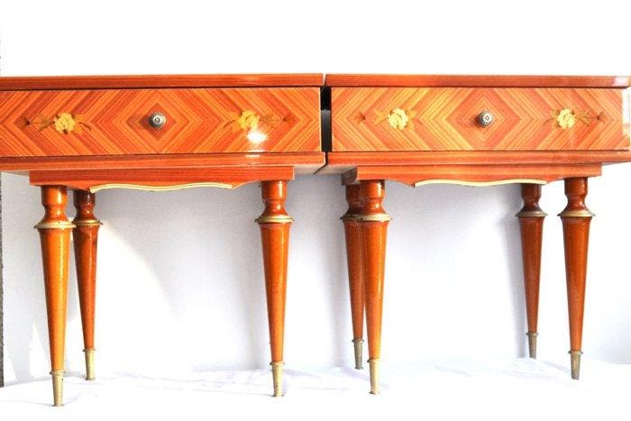 Bijzettafel (2) - Hout, Maison & Meubles, Maison & Meubles | Autre