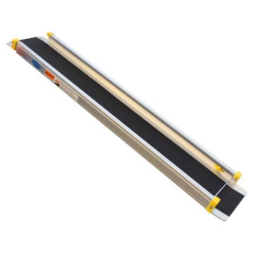 Datona Aluminium oprijplaat uitschuifbaar - 180 cm (2, Ophalen of Verzenden