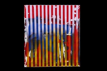 Tessa L Escobar - Velos de la percepción. Acrílico sobre