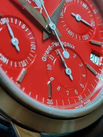 Girard-Perregaux - Ferrari chronograph - 8020 - Heren -, Nieuw