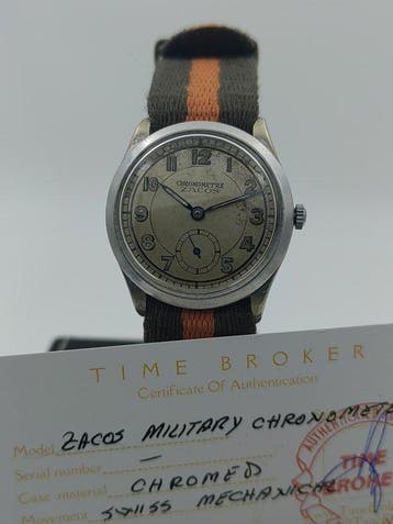 ZACOS - Military Chronometre - Zonder minimumprijs - Heren -, Nieuw