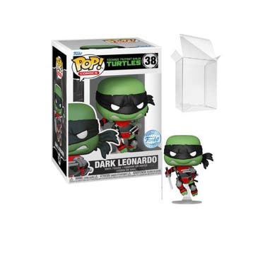 Funko Pop Comics: TMNT  Dark Leonardo 38 SE, Verzamelen, Poppetjes en Figuurtjes, Verzenden, Nieuw
