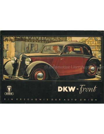 1938 DKW FRONT BROCHURE GERMAN, Nieuw