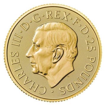 Verenigd Koninkrijk. 25 Pounds 2024 1/4 oz £25 GBP Great