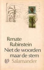 Niet de woorden maar de stem / Salamander / 473 Rubinstein, Verzenden, Gelezen, Rubinstein
