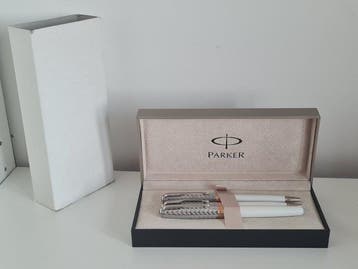 Parker - Sonnet Métal & Perle(stylo à bille roulante, et, Verzamelen, Pennenverzamelingen, Nieuw