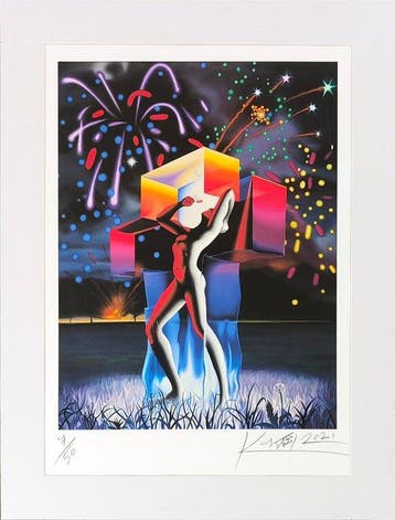 Mark Kostabi (1957) - Free at last