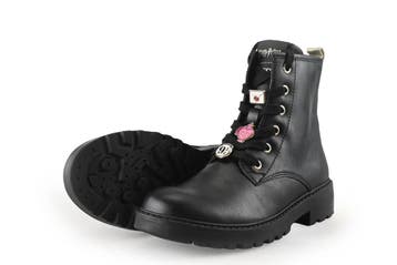 Geox Veterboots Meisjes in maat 34 Zwart, Kinderen en Baby's, Verzenden, Jongen of Meisje, Schoenen, Zo goed als nieuw