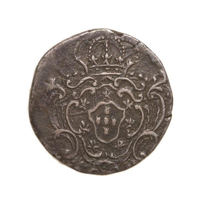 Portugees-India. D. Maria I (1786-1799). Rupia (600 Reis), Postzegels en Munten, Munten | Europa | Niet-Euromunten