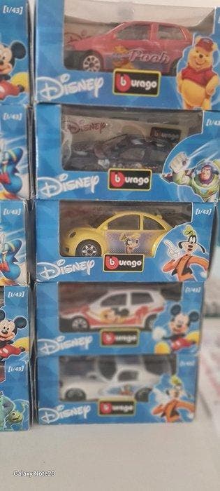 Bburago 1:43 - Modelauto (15) - Disney Collection vari, Nieuw
