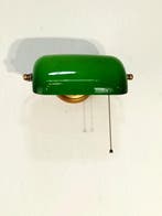 Wandkandelaar - Wandlamp, bankierslamp - Messing, Kristal -