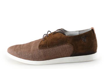 Floris van Bommel Veterschoenen in maat 40½ Cognac, Overige kleuren, Verzenden, Floris van Bommel, Zo goed als nieuw