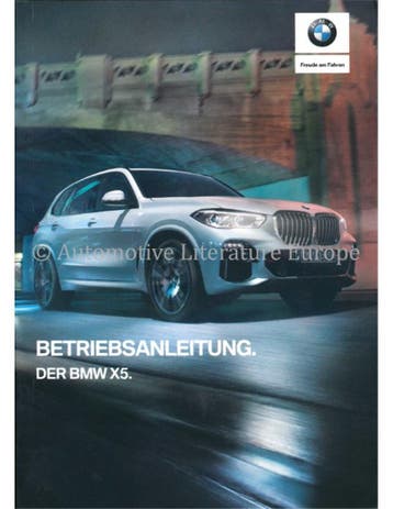 2018 BMW X5 INSTRUCTIEBOEKJE DUITS, Ophalen of Verzenden