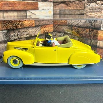 Editions Moulinsart Les voitures de Tintin 1/24 - Tintin -, Nieuw
