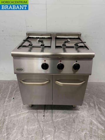 RVS Combisteel Dubbele Friteuse 2 x 18 liter 400V Horeca, Ophalen of Verzenden, Nieuw in verpakking