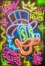 Outside313 - Scrooge cash rules - Neon black edition