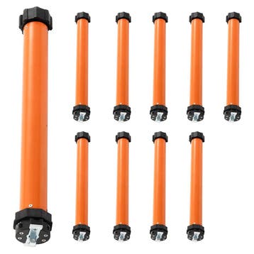 vidaXL Buismotoren 10 st 10 Nm, Verzenden, Nieuw