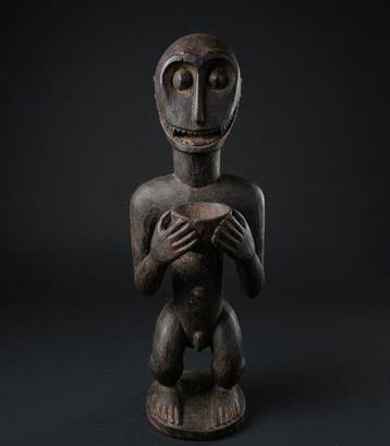 Standbeeld van de Baoulé-aap - Baule - Ivoorkust