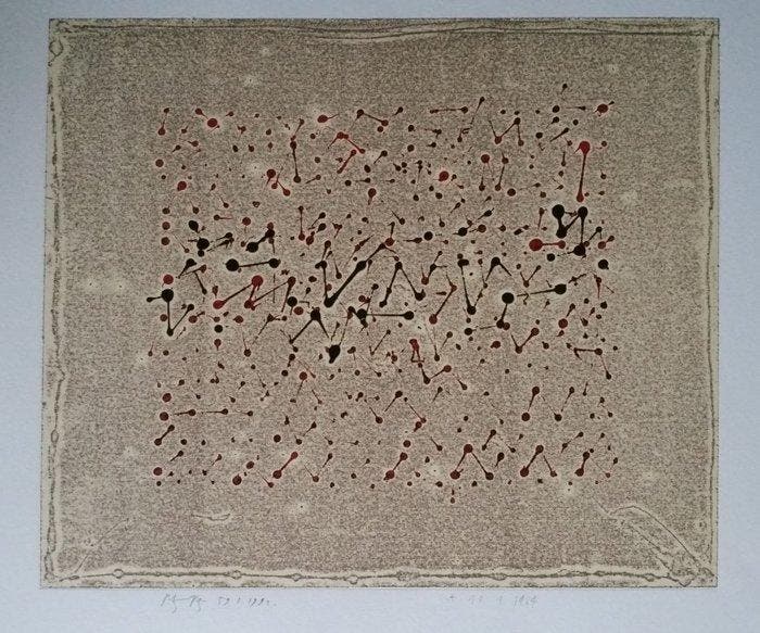Massimo Danielis (1963) - Abstract Representation, Antiquités & Art, Antiquités | Autres Antiquités
