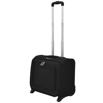 vidaXL Pilotentrolley zwart, Verzenden, Nieuw