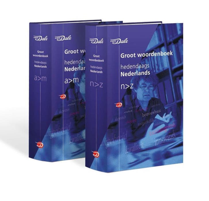Van Dale Groot woordenboek hedendaags Nederlands, Boeken, Woordenboeken, Zo goed als nieuw, Verzenden