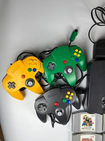 Nintendo - Nintendo 64 - Nintendo 64 Console with 3, Nieuw