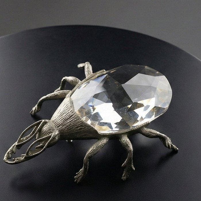 Swarovski - Team - sculptuur, Beetle Bottle Opener - 011840, Antiek en Kunst, Curiosa en Brocante