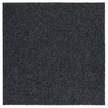 vidaXL Droogloopmat 100x100 cm antracietkleurig, Huis en Inrichting, Verzenden, Nieuw