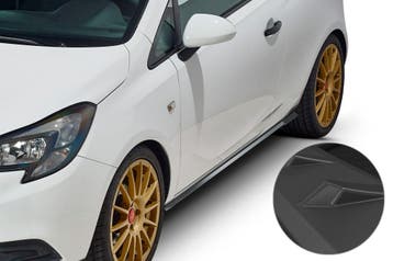 Zijskirts voor Opel Corsa E 3-deurs SS479-L, Verzenden, Nieuw