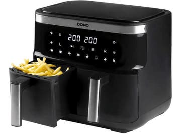 Domo -  Airfryer  - Zwart 12 Kg 0 W, Elektronische apparatuur, Verzenden, Nieuw, 1000 t/m 1499 gram