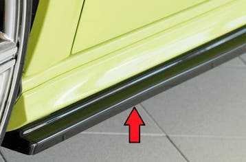 Side skirt aanzetstuk | geschikt voor Audi | A3 S-Line / S3, Auto-onderdelen, Verzenden, Nieuw, Audi