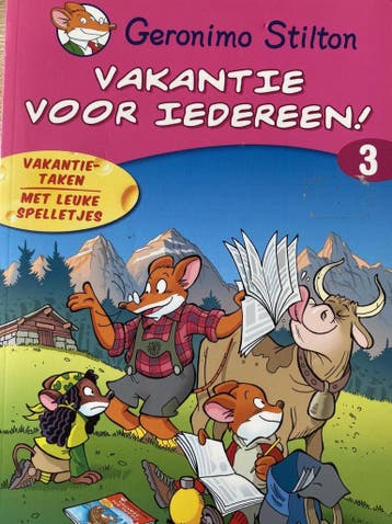Vakantie voor iedereen - derde leerjaar 9789054614883, Verzenden, Zo goed als nieuw, Stilton Geronimo