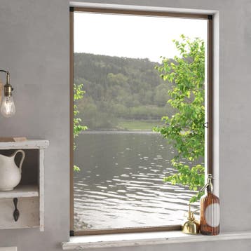 vidaXL Raamhor 90x120 cm bruin, Verzenden