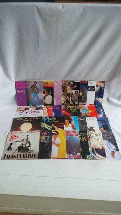 Various Artists/Bands in 1980s - 30 x 7 Singles feat., Cd's en Dvd's, Vinyl Singles