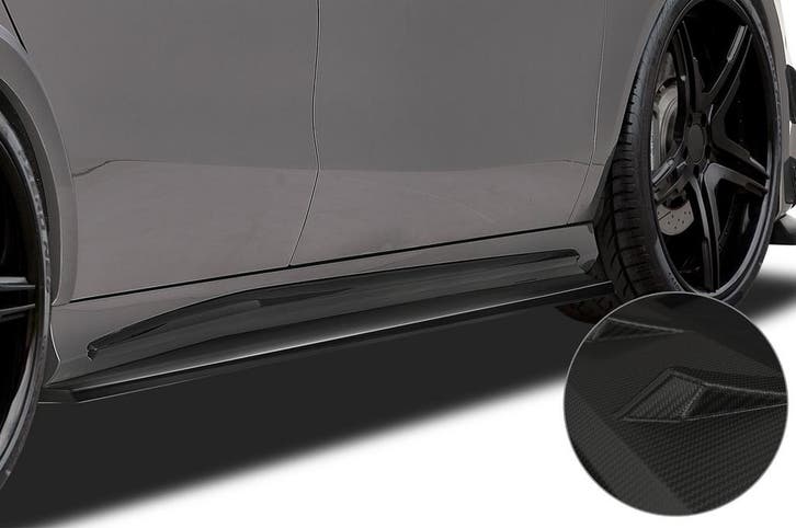 Zijskirts voor Mercedes Benz CLA C117 X117 SS448-M, Auto-onderdelen, Carrosserie, Nieuw, Verzenden
