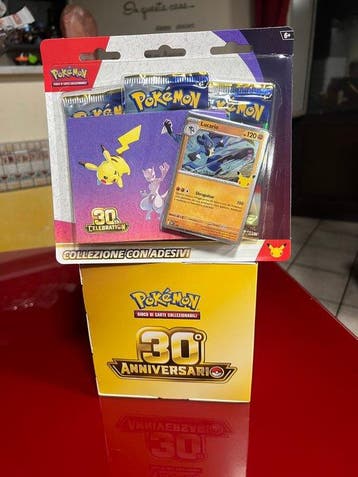 Pokémon 30th Anniversary - Sticker + Lucario, Hobby & Loisirs créatifs