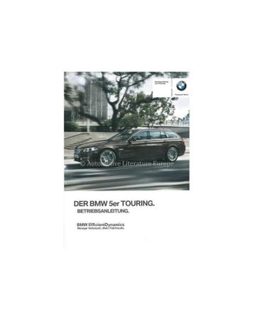2014 BMW 5 SERIE TOURING INSTRUCTIEBOEKJE DUITS