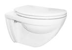 Sanifun Hangtoilet Karmen 550 wit combi, Nieuw