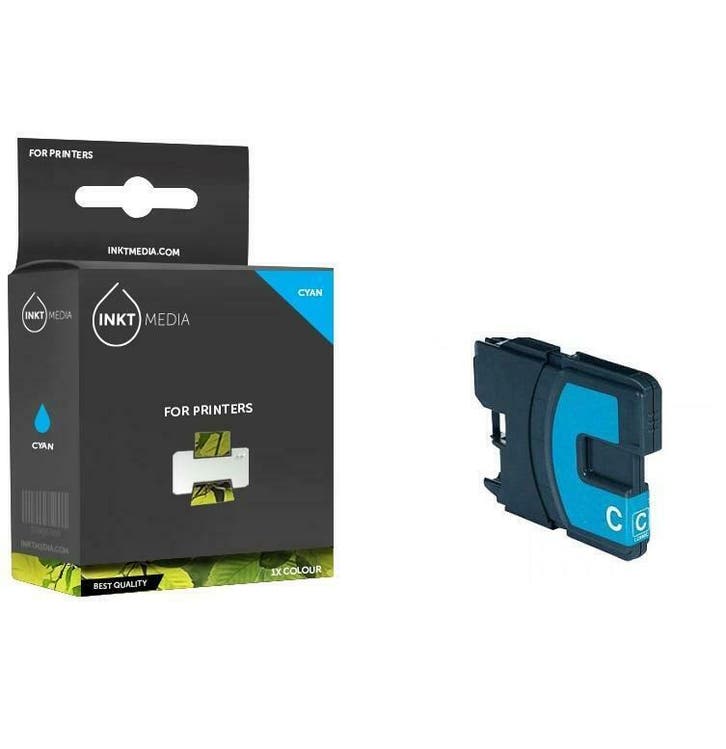 Brother LC-985C  inktcartridge Cyan  inktmedia huismerk, Computers en Software, Printers, Verzenden
