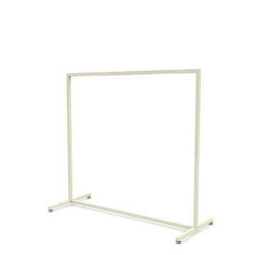 *TIP*  Solo Laag wit Italiaans design kledingrek 120 cm, Ophalen of Verzenden, Nieuw