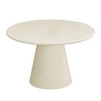 Eettafel Rond Maya Microcement 120 cm Beige, Verzenden, Rond, Nieuw, Industriële meubels