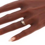 Zonder minimumprijs - Ring - 18 karaat Geel goud Diamant, Nieuw