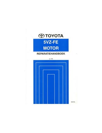 1996 TOYOTA LAND CRUISER PRADO 5VZ-FE MOTOR WERKPLAATSHAND.., Ophalen of Verzenden