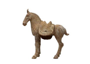 Oud Chinees, Tang-dynastie Terracotta Paard met een